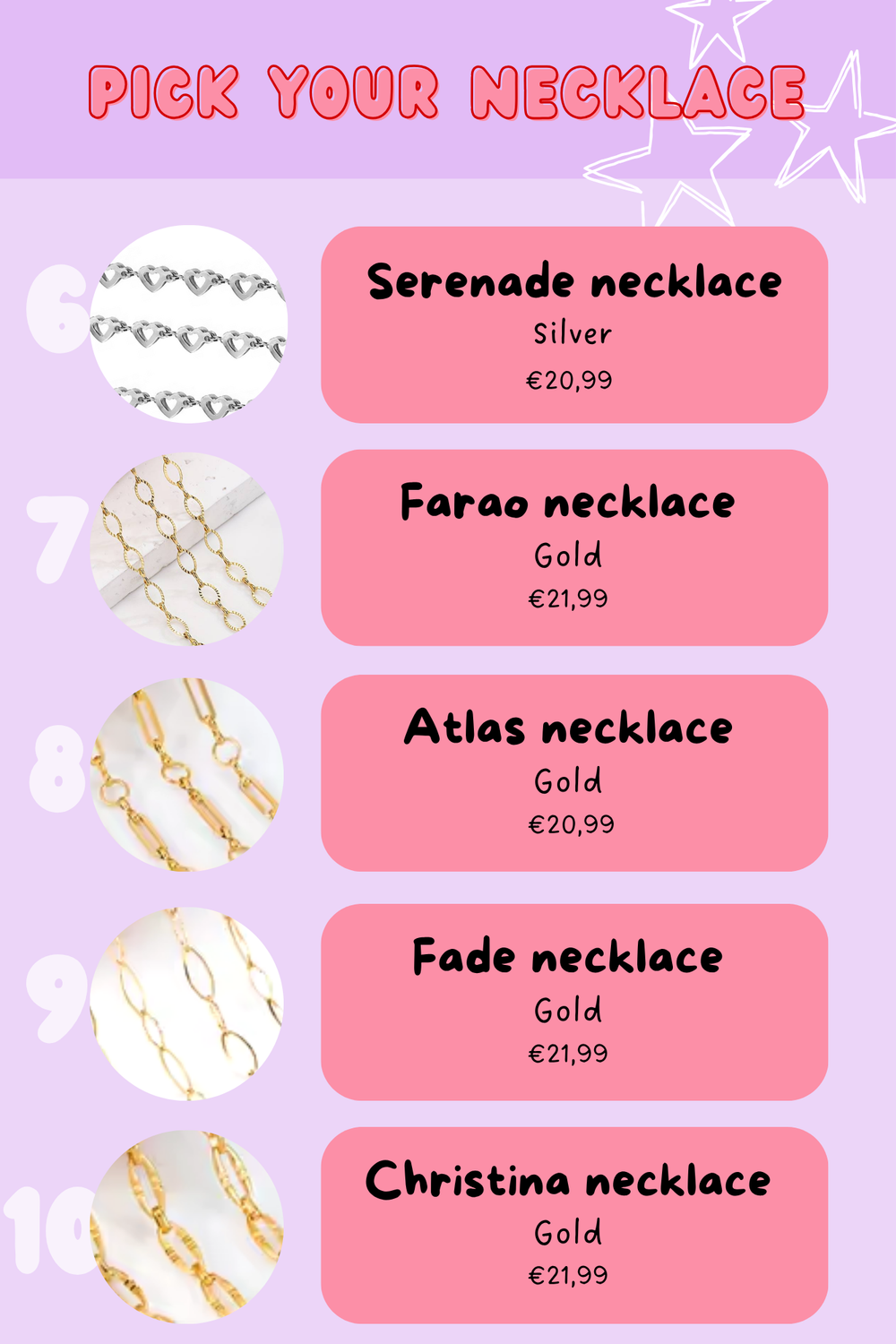 Kies je ketting - Pagina 2