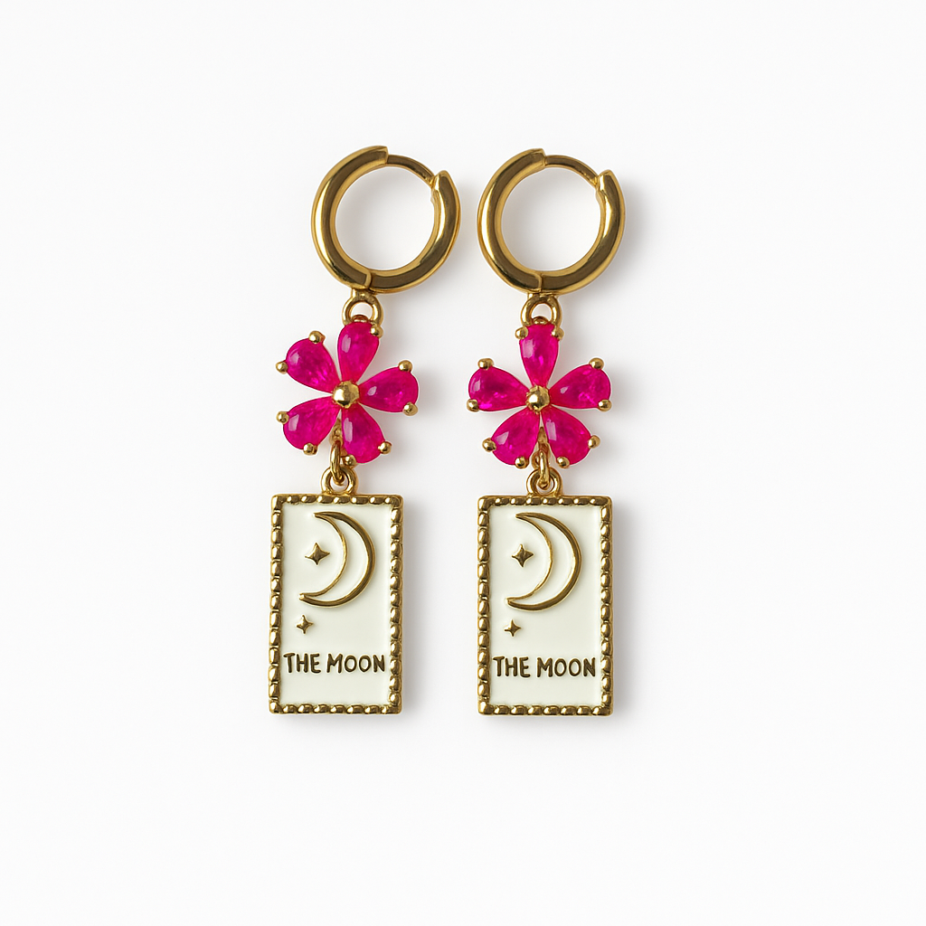 Moon Tarot Earrings
