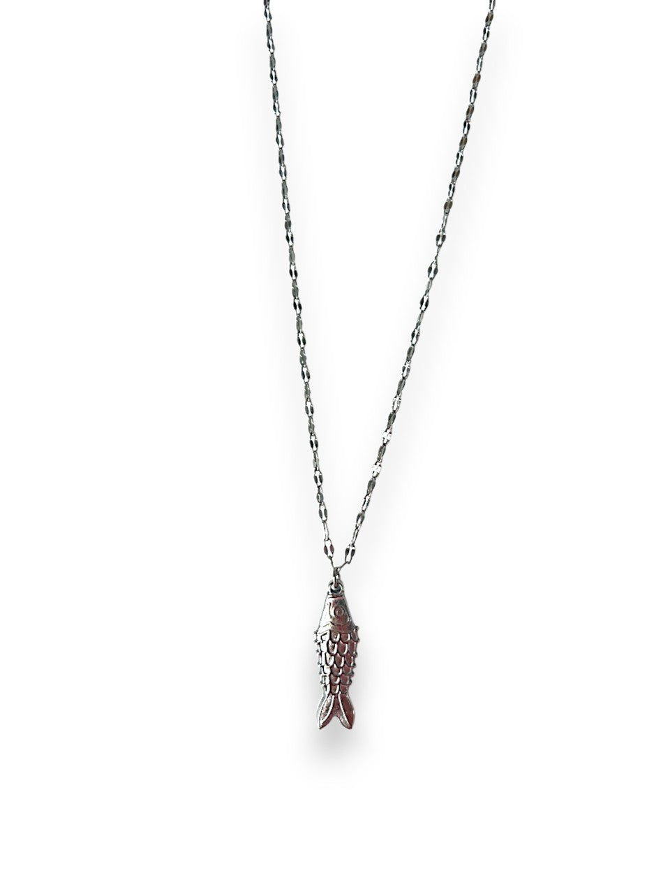 Fishie Silver Necklace