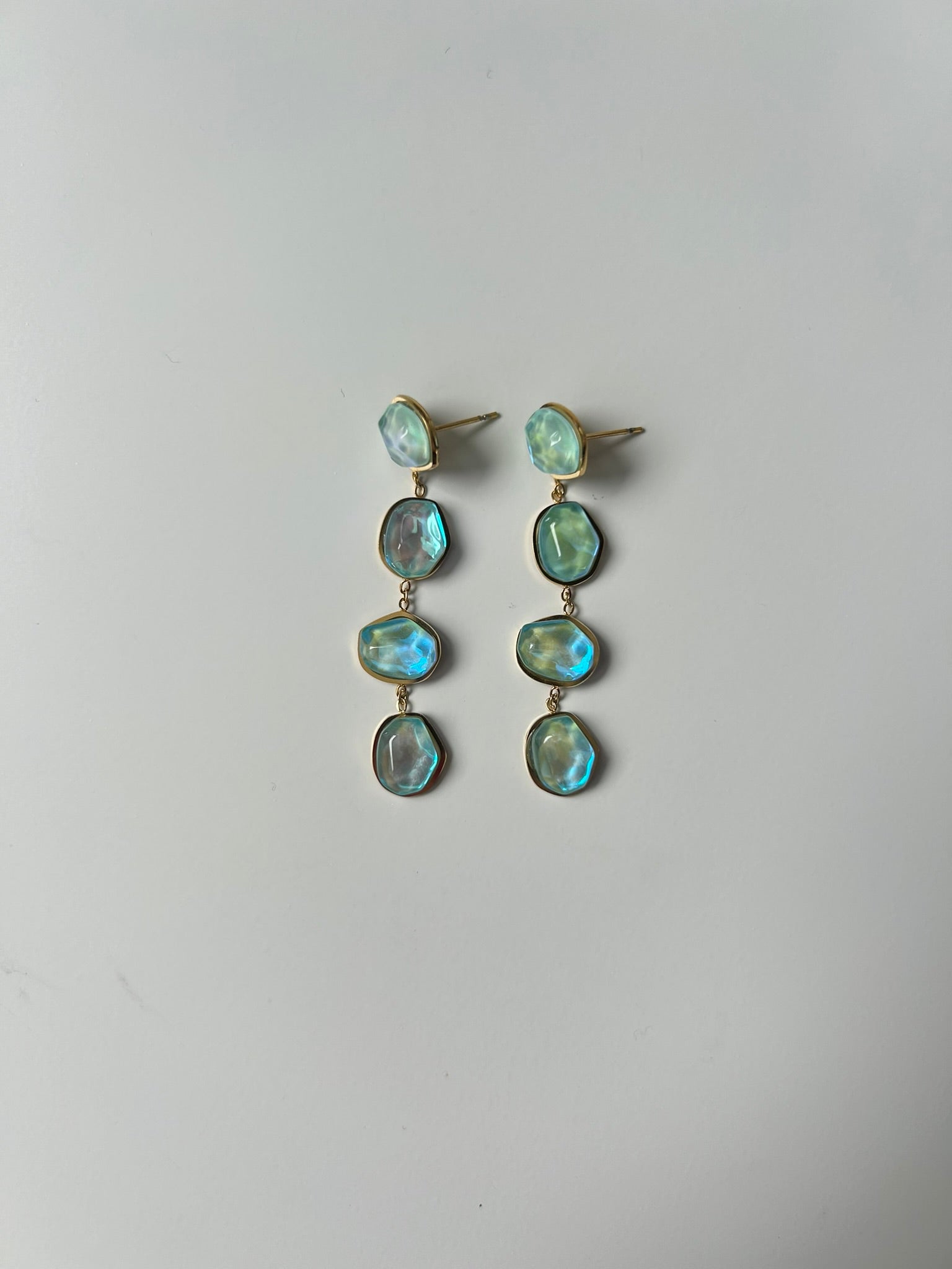Aqua Earrings
