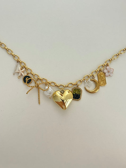 Golden Story Necklace