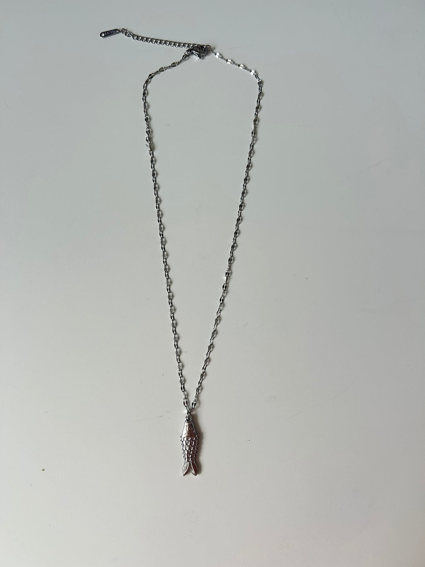 Fishie Silver Necklace