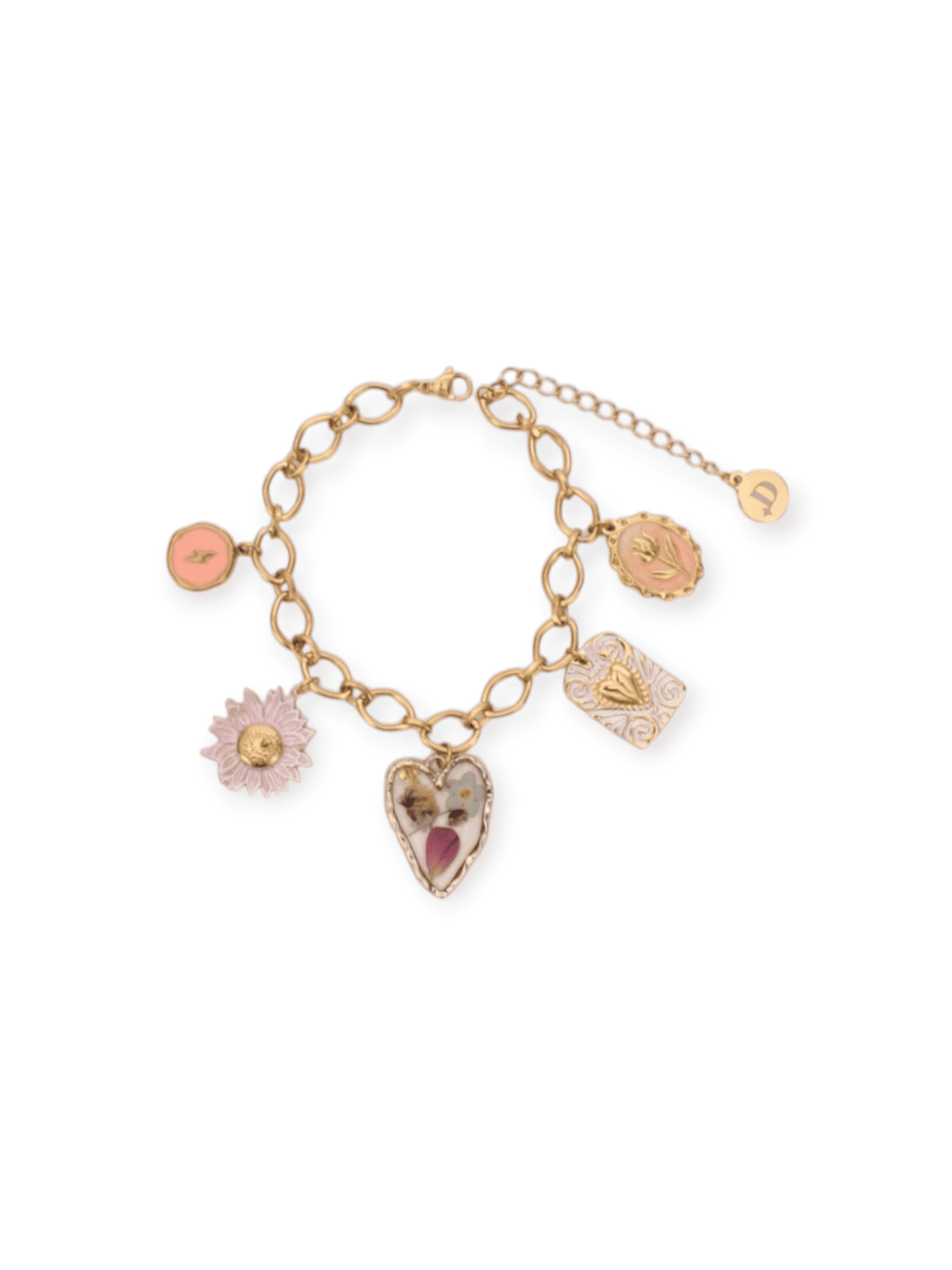 Peach Anklet