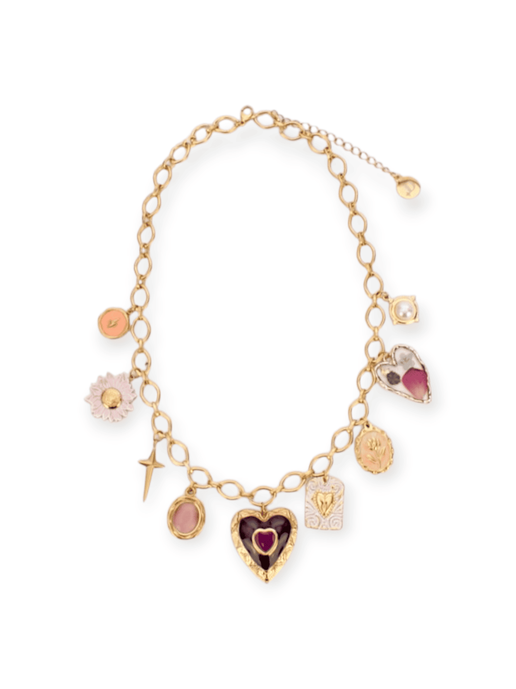 Peach Necklace
