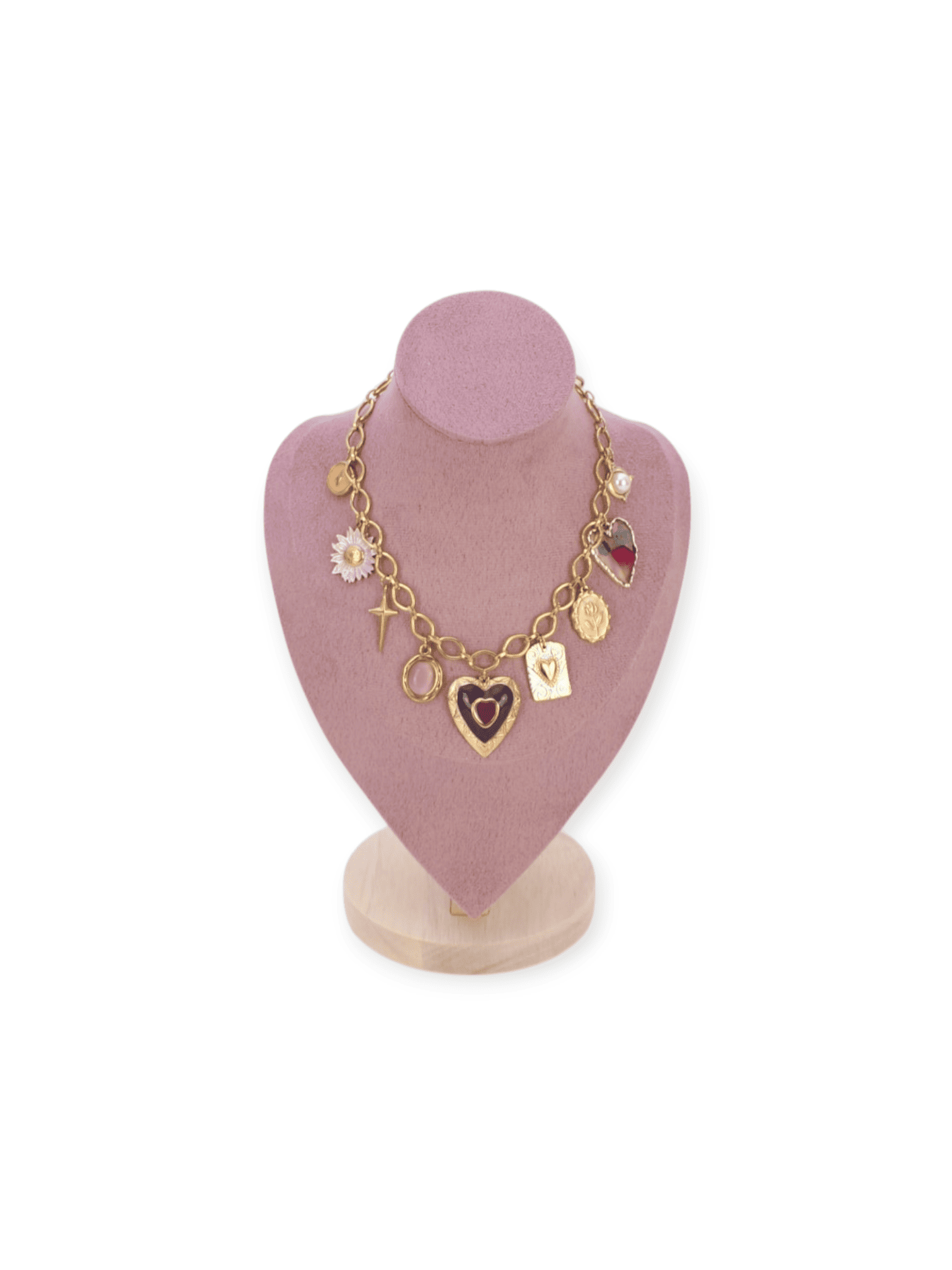 Peach Necklace