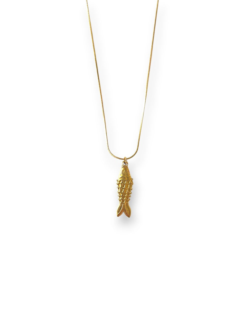 Fishie Gold Necklace